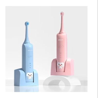 BAIR K7 Children's Electric Toothbrush, Suitable for Children 16 Years and Older, Soft-bristled Sonic Wave, Automatic Delivery of Cute Toothpaste, Comes with 4 Brush Heads (32-33, 3435, 36-37, 38-