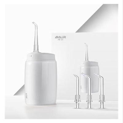 BAIR V2 Small Mini Dental Flusher Portable, Electric Cleaner Home Dental Cleaning Water Floss 4 Nozzles. (32-33, 3435, 36-37, 38-39, 40-41, 42-43, 44-45, 46-47 : Mobai)