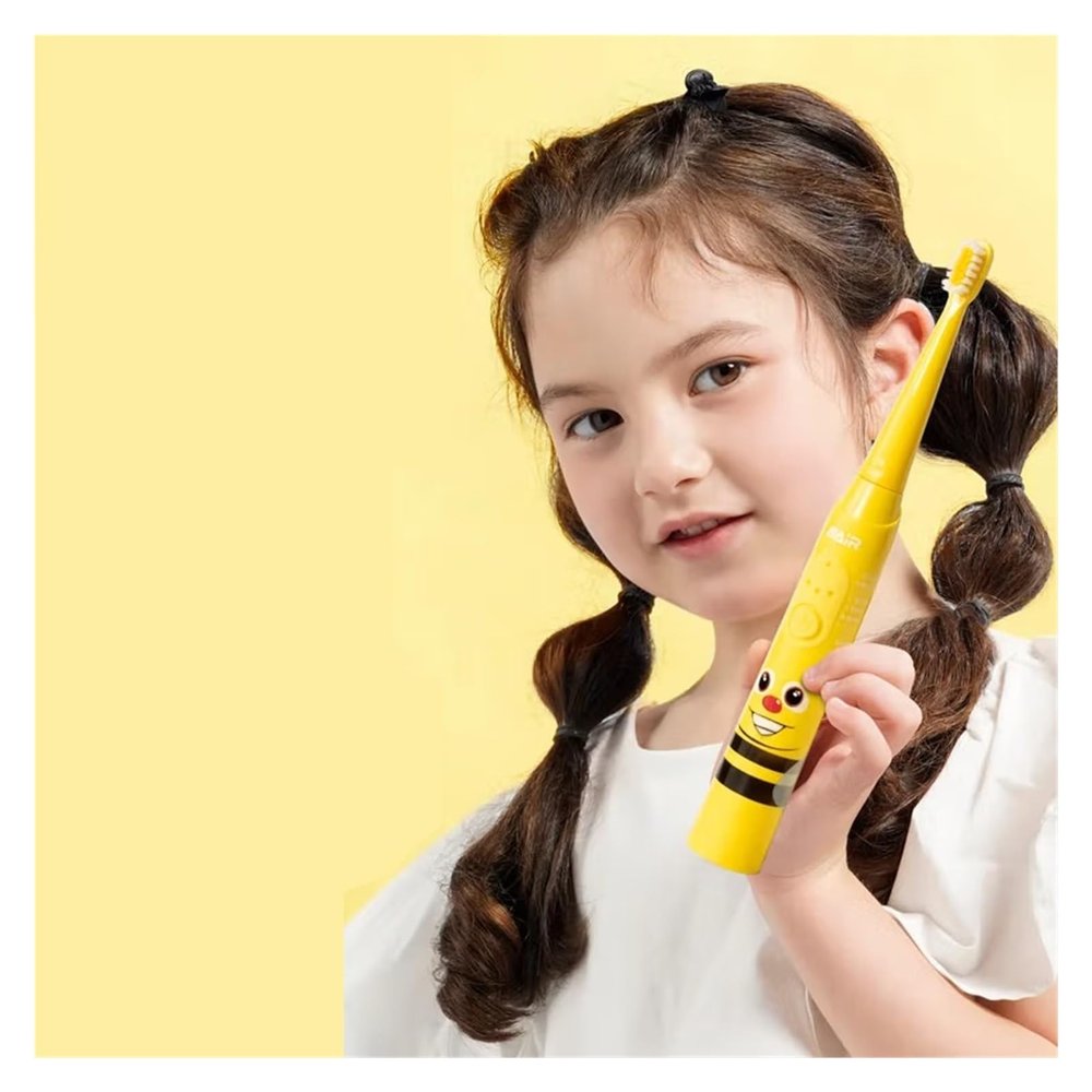 BAIR K3 Children's Electric Toothbrush Sonic Vibration Charging Full Body Waterproof Soft Fur Special Protection for Children Special Pressure Sensing (32-33, 3435, 36-37, 38-39, 40-41, 42-43,