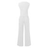 womens sets christmas pajamas for couples summer fashion tank top pack women clothing set 2 piece outfits for women sexy crop top wide leg long pants silk dress pants women's 2 piece casual view 3