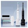 BAIR X1 Electric Toothbrush Set 2 Sets, Sonic Rechargeable Soft Vibration Automatic Toothbrush (32-33, 3435, 36-37, 38-39, 40-41, 42-43, 44-45, 46-47 : Black and White 2 Pack) view 1