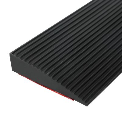 Threshold Ramp,90x8cm Self Adhesive Door Floor Transition Strip Wheelchair Ramp for Bathroom, Steps, Assisted Sweeping Robot Uphill (2.5cm height)