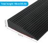 Threshold Ramp,90x8cm Self Adhesive Door Floor Transition Strip Wheelchair Ramp for Bathroom, Steps, Assisted Sweeping Robot Uphill (2.5cm height) view 2