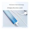 Bayer X3/X304 Electric Toothbrush Adult Sonic Shock Rechargeable Deep Clean Soft Hair Automatic Toothbrush for Men and Women (32-33, 3435, 36-37, 38-39, 40-41, 42-43, 44-45, 46-47 : Cherry bl view 4