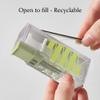 10pcs Portable Floss Storage Box Auto Refillable Oral Hygiene Care Floss Pick Dispenser Contains for Home view 4