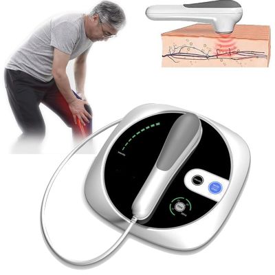 LNNLOO 1Mhz Hand-Held Ultrasound Therapy Machine, Ultrasound Machine Physiotherapy, Touch Buttons + 3 Gears Intensity Adjustable, 10-30 Min Timer, For Muscle Healing,White