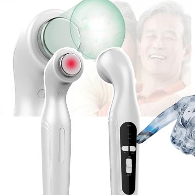 LNNLOO Portable Ultrasound Therapy Machine(1Mhz-3MHz), 15 Minute Timing + 3 Gears Adjustable, Physical Therapy + 4cm Radiation Area, 42 Overheating Protection,White