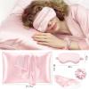 Golray Gifts for Teen Girls Kids -13 Pcs Teenage Girl Basket with Satin Pillowcase/Spa Robe/Journal/Mug, Christmas Birthday Gifts Set for Women Daughter Sister Tween Toy Age 10 11 12 14-18 view 4