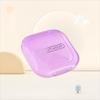 DIDATOOL Braces Box, Colourful Dentures Storage Box, Orthodontic Bit Box, Portable Storage Box, Ideal for Travel and Daily Use (Transparency Purple) view 2