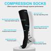 ACWOO Compression Socks for Women & Men, 2 Pairs Best Graduated Stockings Support, Non-Slip Breathable Running Socks for Sports, Flight, Maternity Pregnancy, Nurses, Travel - Boost Stamina & Recovery view 2