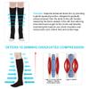 ACWOO Compression Socks for Women & Men, 2 Pairs Best Graduated Stockings Support, Non-Slip Breathable Running Socks for Sports, Flight, Maternity Pregnancy, Nurses, Travel - Boost Stamina & Recovery view 3