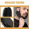 Healeved 8pcs Men Beard Brush Bristle Grooming Tool for Beard Shaping Barber Hair Cutting Brush Neck Duster Salon Use Foam Hair Sweep view 4