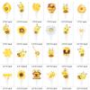 Bee Cupcake Toppers 48pcs Bee Cupcake Picks Baby Shower Cake Decorations for Bee Theme Baby Shower Kids Birthday Party Decorations Supplies view 3