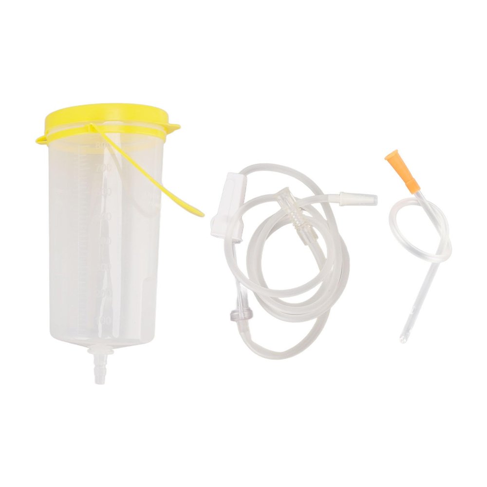 Coffee Enema Kit, Professional Silicone Colon Cleansing Reusable Coffee Enema Kit, Comfortable Enema Bag for Colon Cleansing