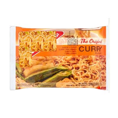 Variety of Original Flavoured Oriental Instant Noodles Packets 85g (10 Packs, Curry)