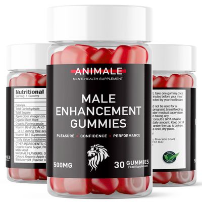 Animale Male Enhancement Gummies - 1 Month Supply