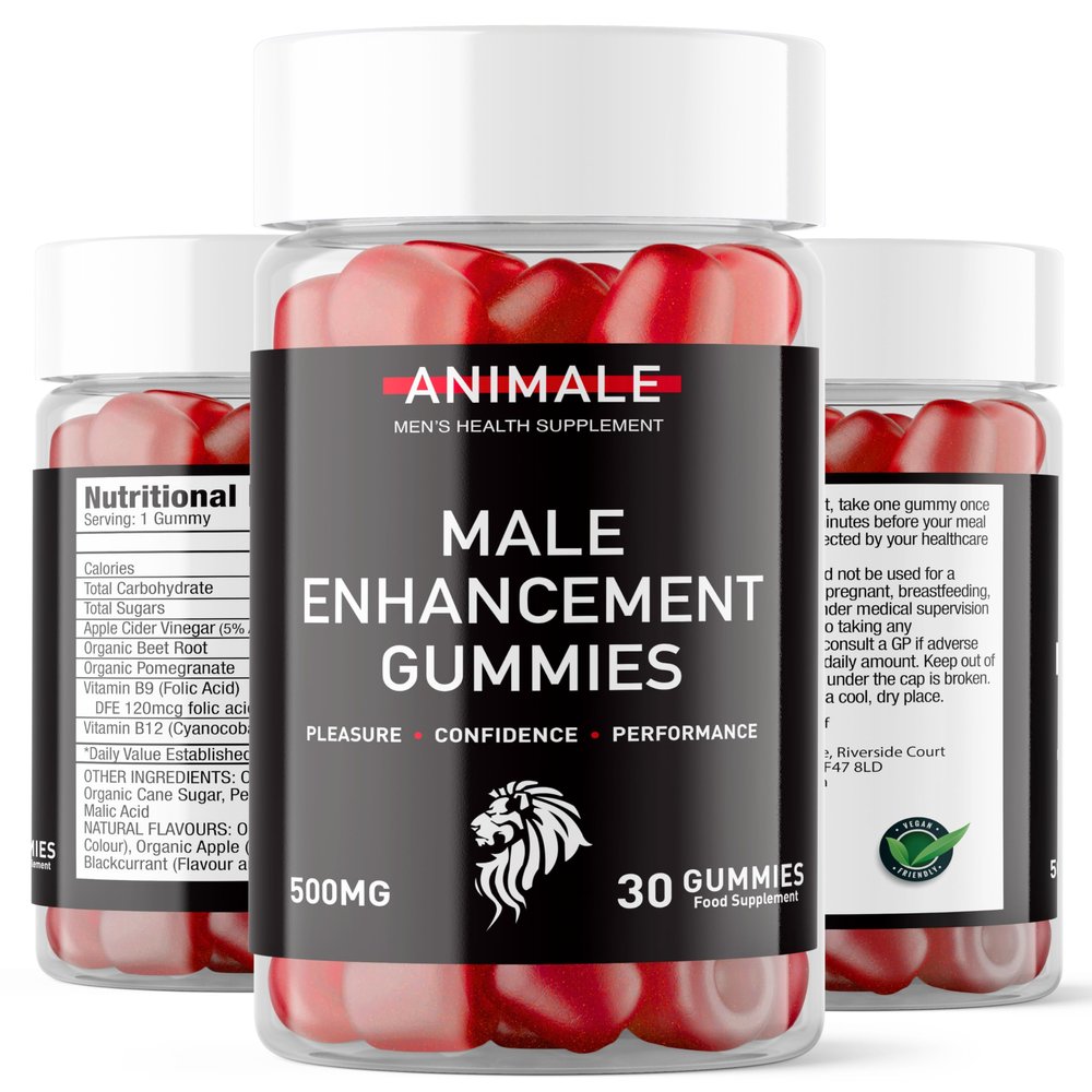 Animale Male Enhancement Gummies - 1 Month Supply