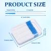 400pcs Silicone Interdental Brushes, Dual-Use Portable Silicone Tooth Floss,Dental Picks Brush Toothpick Dental Brushes Floss Picks Tooth Pick Brushes Teeth Brush Picks for Braces Oral Cleaning view 2