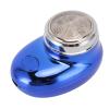 Hand Beard Trimmer Electric Beard Trimmer Portable Fine Trimming Stainless Steel for Travel Use (Electroplated Blue) view 4