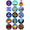 15 x Father's Day Party Pack Blue Edible Wafer or Icing Cupcake Topper Fun Dad Party Cake Decorations Perfect For Brownies Cookies Muffins & More! (Edible Wafer Card) view 1