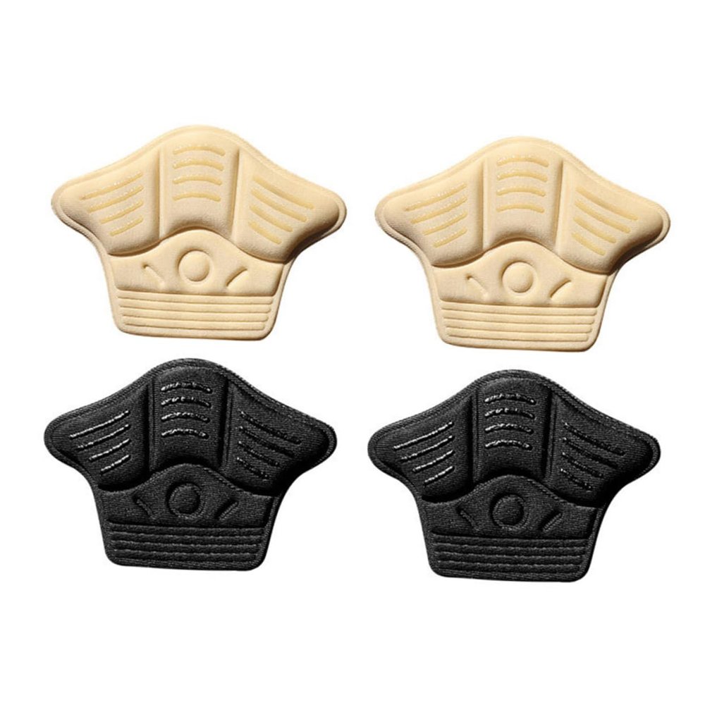 minkissy 2pairs Sports Shoes Pad Rear Heel Sticker Protective Heel Cushion Comfortable Breathable for Grass Shoes