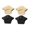 minkissy 2pairs Sports Shoes Pad Rear Heel Sticker Protective Heel Cushion Comfortable Breathable for Grass Shoes view 1