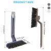 3Pcs Crevice Cleaning Brush with Ergonomic Handle 360 Rotating Crevice Cleaner Brush Efficient Crevice Gap Brush Hard Bristle Groove Cleaning Brush Multifunctional for Dead Corners Home Xiang view 4