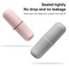 dijiusidy Toothbrush Case Travel Plastic Dust-Proof Toothpaste Storage Holder Tooth Brush Protector Cup Cleaning Organizer, Pink view 4