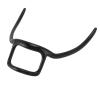 Beard Care Styling Template, Convenient Operation, Beard Hairline Shaping Tool, Perfect Line, Sturdy, Compact for Home for Men (Black) view 4