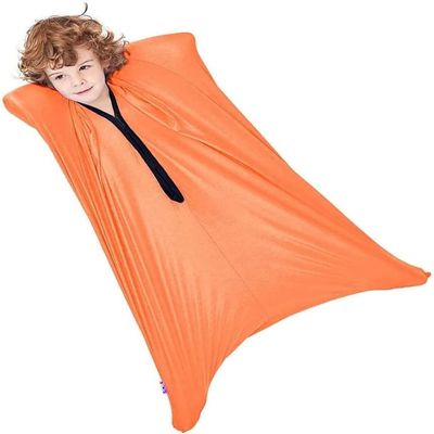 BANTASE Fun And Function Space Explorers Body Sock Sensory Full Body Sock Calming Sensory For Kids And Adults Promote Sensory Integration (Color : Orange, Size : M)