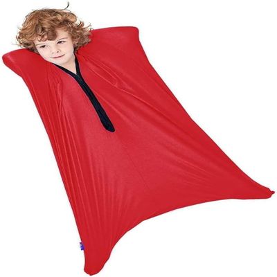 BANTASE Fun And Function Space Explorers Body Sock Sensory Full Body Sock Calming Sensory For Kids And Adults Promote Sensory Integration (Color : Rot, Size : S)