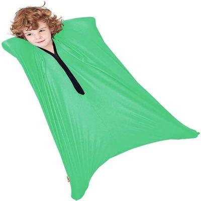BANTASE Fun And Function Space Explorers Body Sock Sensory Full Body Sock Calming Sensory For Kids And Adults Promote Sensory Integration (Color : Grn, Size : M)