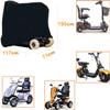 190 x 71 x 117cm Mobility Scooter CoverWaterproof Mobility Scooter Rain Cover, 420D Oxford Scooter Protective Cover with Elastic Band,Fully Enclosed Snow Wind Dust Sun Rain Cover For Mobility Scooter view 2