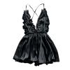 TYUIOP Lingerie Sets for Women UK Sexy Plus Size Pink Sexy Leather Lingerie for Women Sets Sexy Lingerie for Women Set Sexy Outfits Women UK Bedroom Stockings and Suspenders Set Skirt view 1