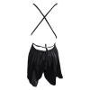 TYUIOP Lingerie Sets for Women UK Sexy Plus Size Pink Sexy Leather Lingerie for Women Sets Sexy Lingerie for Women Set Sexy Outfits Women UK Bedroom Stockings and Suspenders Set Skirt view 3