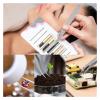 Fine Tipped Multifunctional Stainless Steel Curved Tweezers for Nail Art Tool, Durable, Easy to Carry view 2