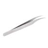 Fine Tipped Multifunctional Stainless Steel Curved Tweezers for Nail Art Tool, Durable, Easy to Carry view 4