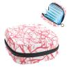 Abstract Scratch Pink Camo First Period Kit for Girls, Tampon Pantyliners Menstrual Purse, Nursing Pad Holder with Zipper, Sanitary Collect Napkin Bag Organizer view 1