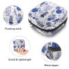 Abstract Art Plants First Period Kit for Girls, Tampon Pantyliners Menstrual Purse, Nursing Pad Holder with Zipper, Sanitary Collect Napkin Bag Organizer view 3