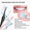 Electric Toothbrush with 8 Brush Heads for Adults IPX7 Waterproofs Deep Cleaning Electric Toothbrush 6 Modes Rechargeable Electric Power Toothbrush Smart Timer, Fast Charge, Electric Toothbrush for Tr view 2