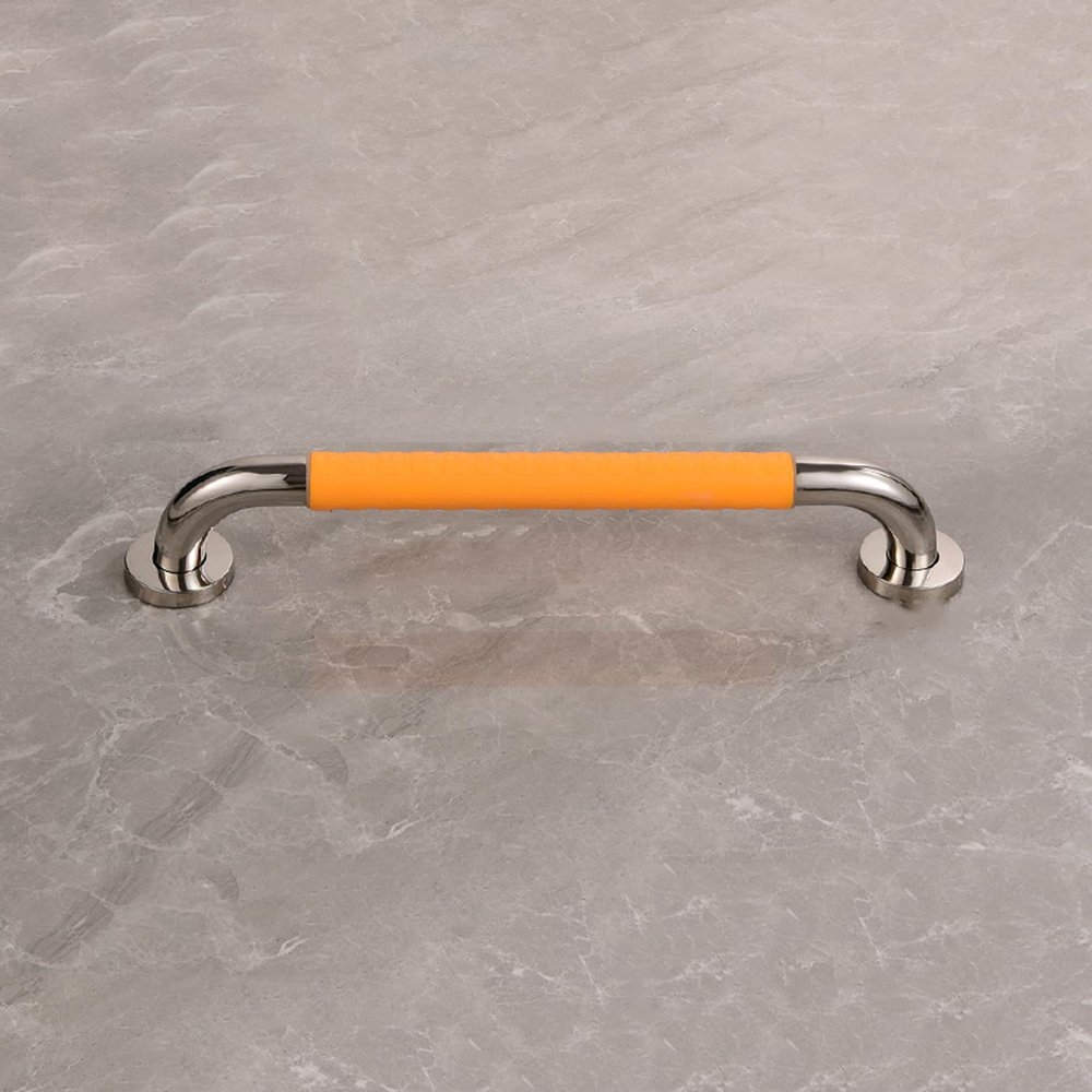 Anti Slip Bathroom Grab Rail, 1/2 Pack Shower Grab Bar Rail Stainless Steel Safety Hand Rail Grab Elderly Disability Mobility Aids Bathroom Balance Support Bar