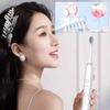 Adult Electric Toothbrush with 8 Brush Heads, 6 Cleaning Modes and Smart Timer IPX7 Soft Bristles Toothbrush,USB Rechargeable Toothbrush (Color : Pink) view 2