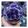 UYCUODLUY Stone Crafts Natural Amethyst Stone Quartz Crystal Ball Beautiful Purple QuartzCrystals (Size : 2000-2200g) view 1
