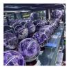 UYCUODLUY Stone Crafts Natural Amethyst Stone Quartz Crystal Ball Beautiful Purple QuartzCrystals (Size : 2000-2200g) view 4