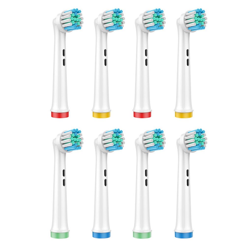 8-Pack Electric Toothbrush Replacement Heads - Professional Cleaning Refills Compatible with Braun/Oral-B, Dentist-Recommended Bristles for Optimal Oral Care