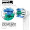 8-Pack Electric Toothbrush Replacement Heads - Professional Cleaning Refills Compatible with Braun/Oral-B, Dentist-Recommended Bristles for Optimal Oral Care view 3