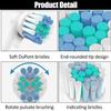 8-Pack Electric Toothbrush Replacement Heads - Professional Cleaning Refills Compatible with Braun/Oral-B, Dentist-Recommended Bristles for Optimal Oral Care view 4