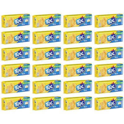 Tuc Biscuit Cracker Light Crunchy Oven Baked Biscuits Cracker 100g | FabFinds Mug (24 Pack, Cheese)