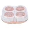 Electric Hair Remover Body Shaver Machine, Wet Dry Use Rose Gold Plated Replacement Head for Leg and Body, ABS Material view 2