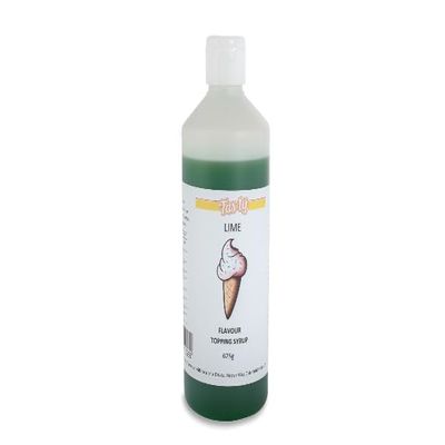 TAS-TY Lime Ice Cream Topping Sauce 625g (x6)
